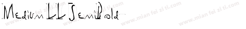 Medium LL SemiBold字体转换